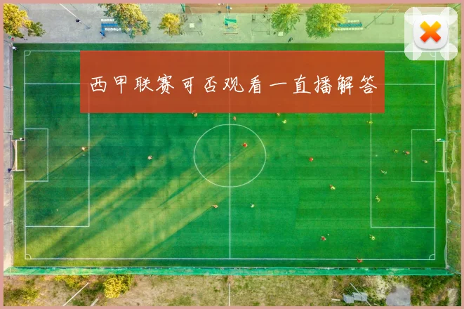 西甲联赛可否观看一直播解答